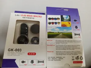 3 in 1 Clip Camera Lens
