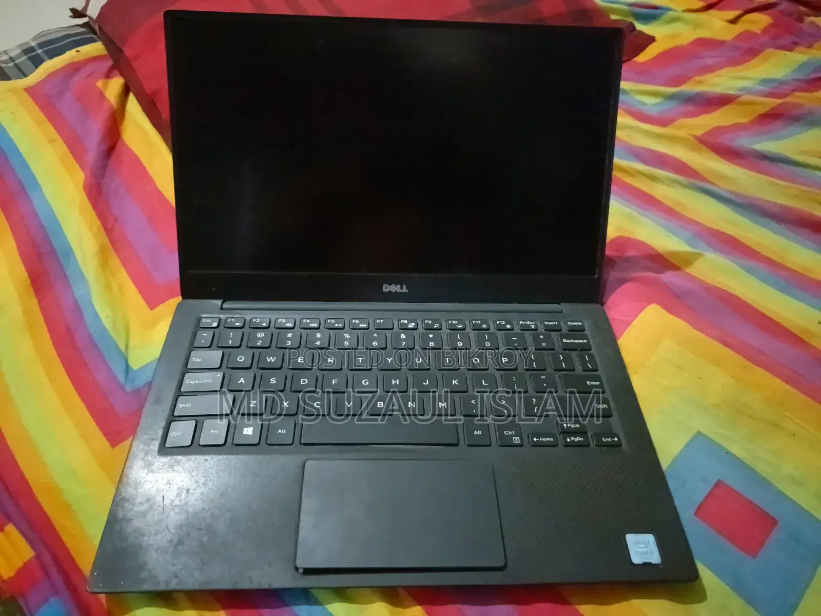 ল্যাপটপ ডেল XPS 13 9360 8GB ইন্টেল কোর i5 SSD 256GB