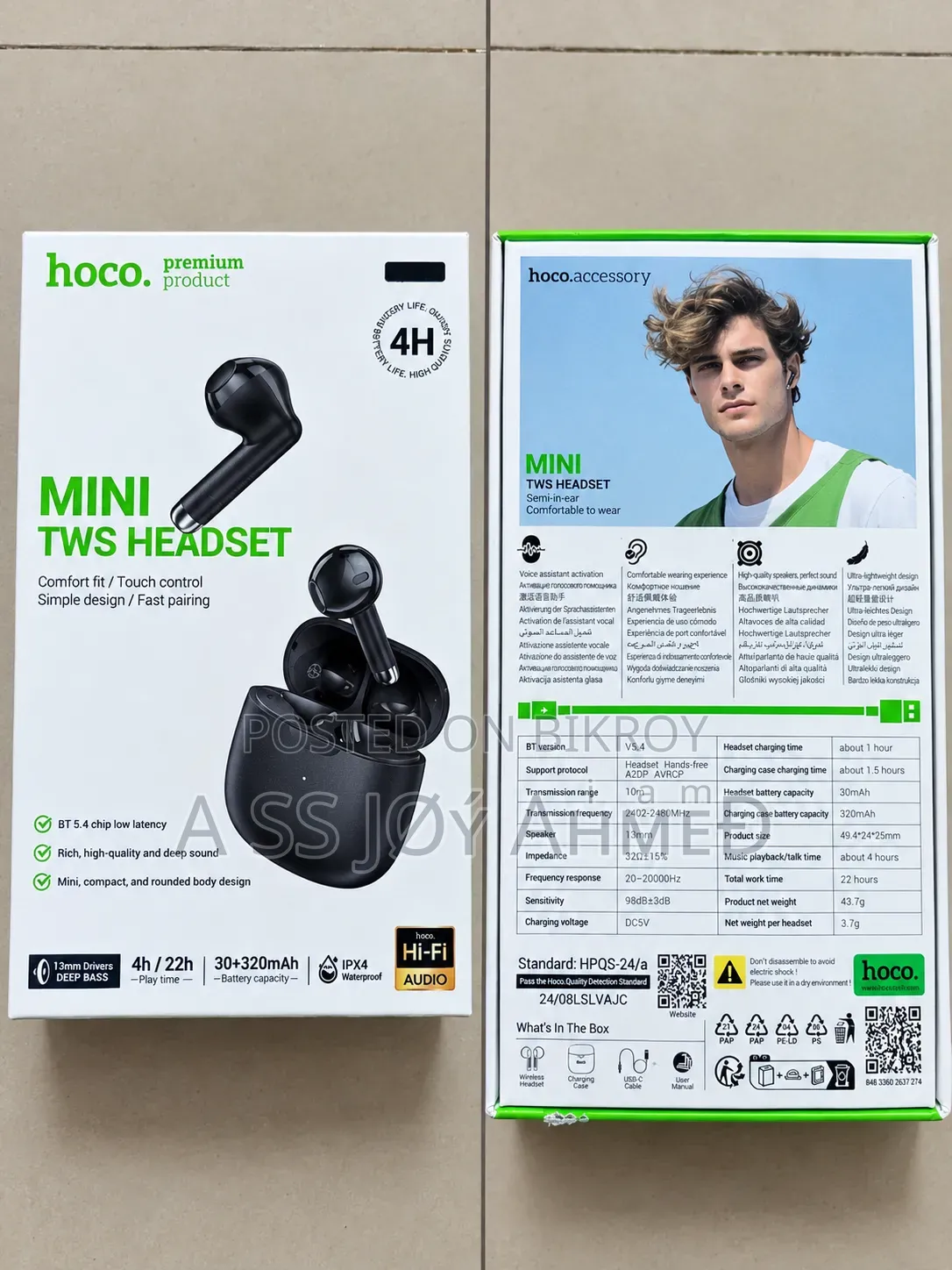 Hoco Bluetooth Headphone