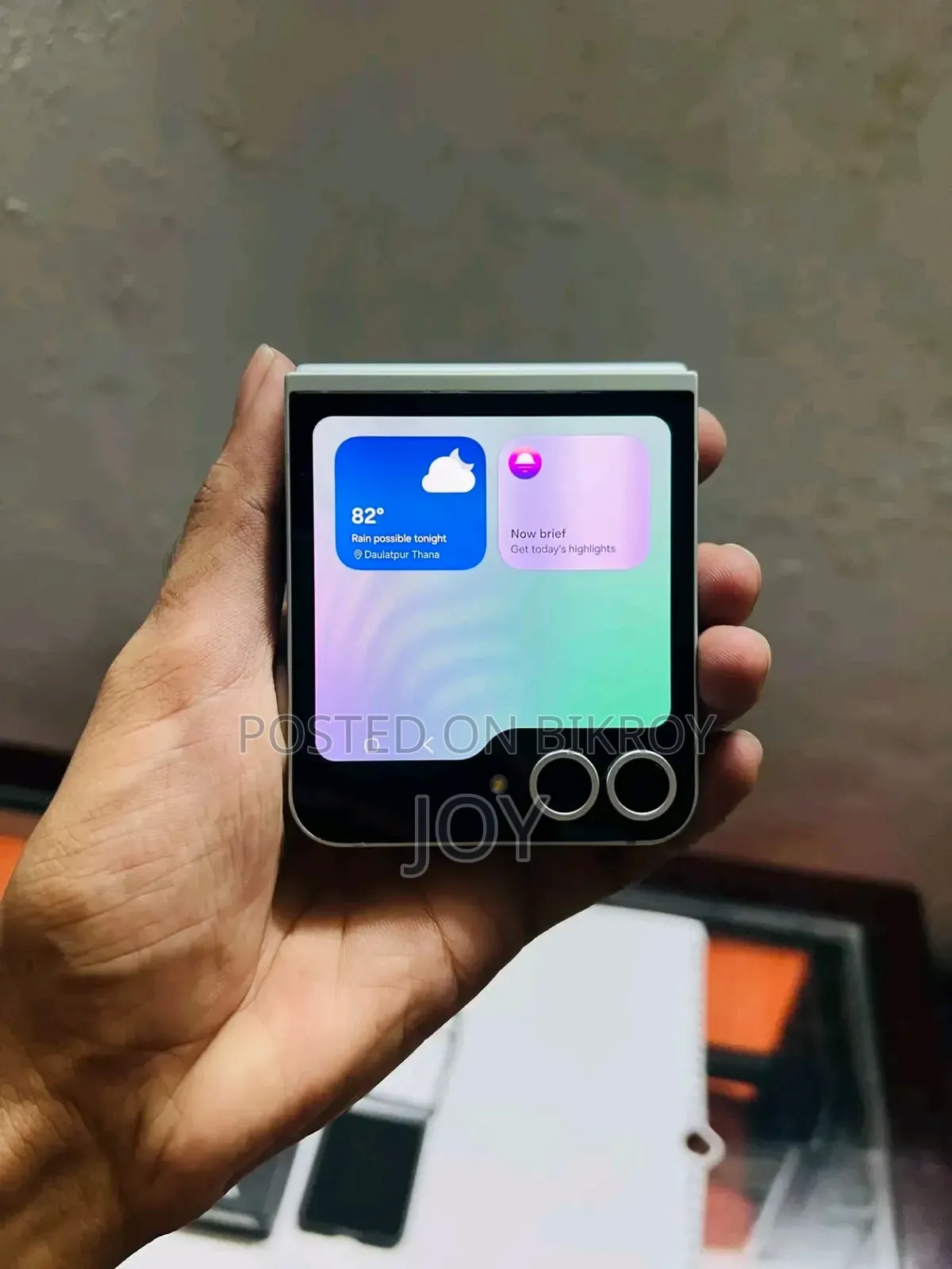 স্যামসাং গ্যালাক্সি জেড ফ্লিপ ৬ ২৫৬ জিবি গ্রিন