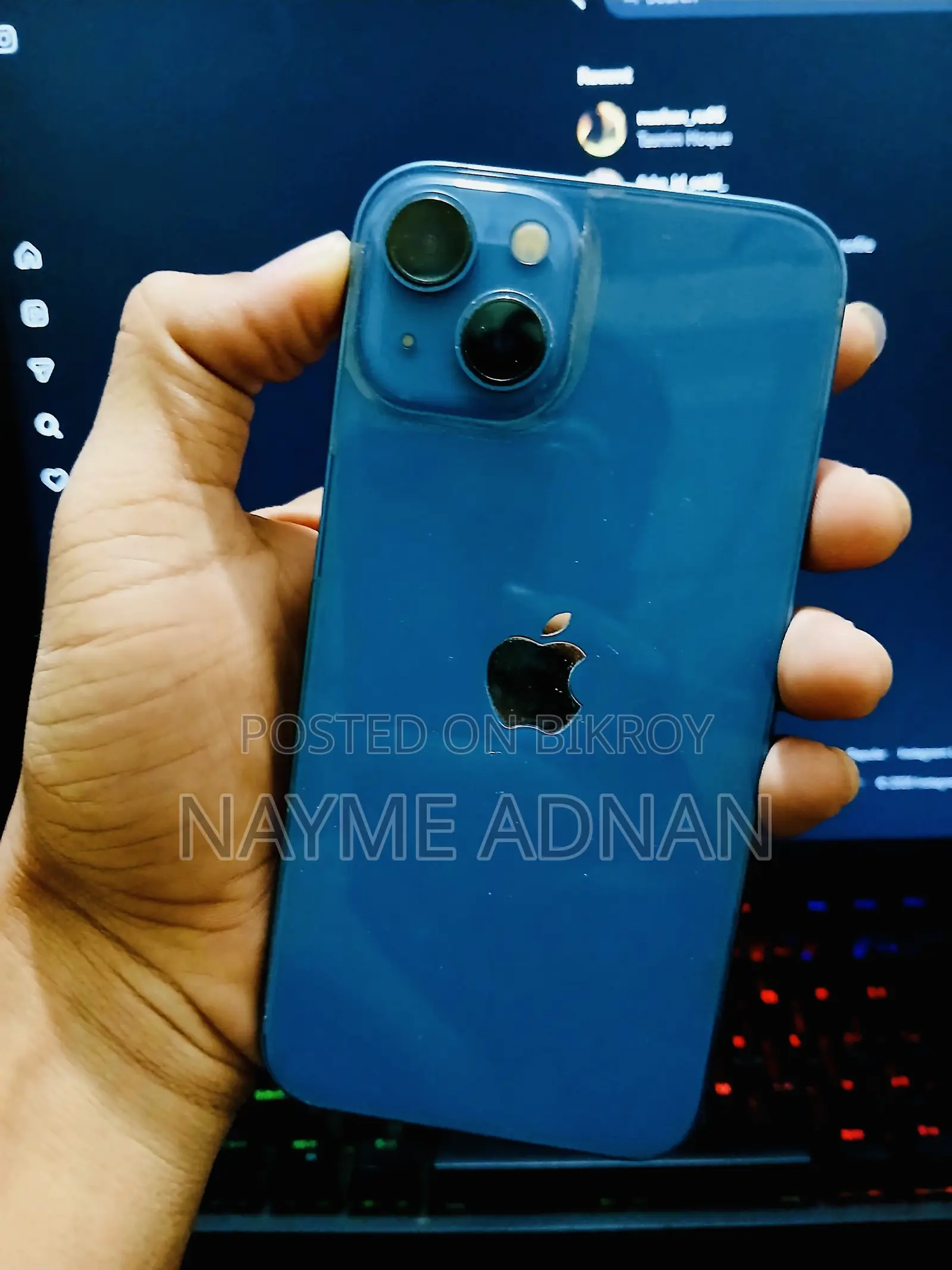 অ্যাপল আইফোন ১৩ ১২৮ জিবি ব্লু