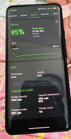 Realme 15T 256 GB Bronze