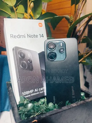 শাওমি রেডমি নোট ১৪ ৪জি ২৫৬ জিবি কালো