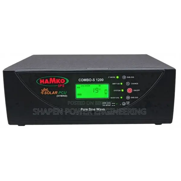 Hamko Combo S 1200 Hybrid Solar PCU Inverter
