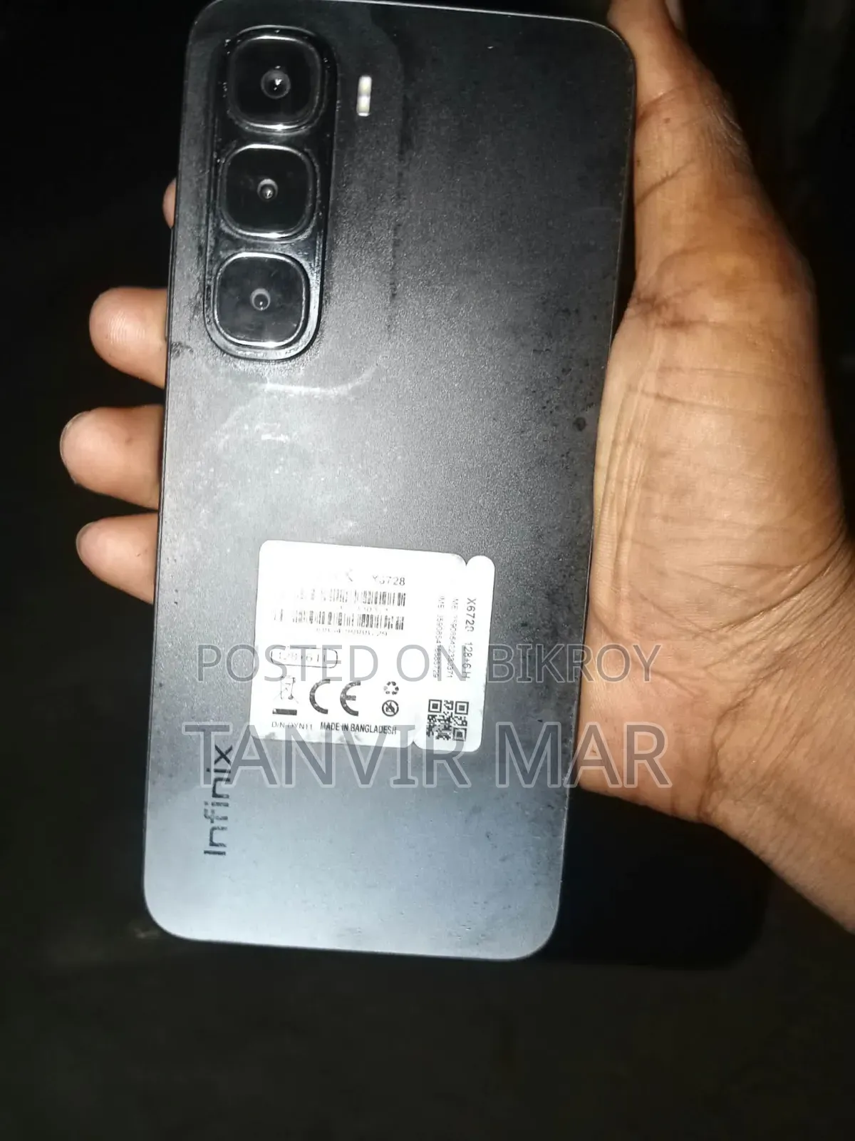 Infinix Hot 60i 128 GB Black