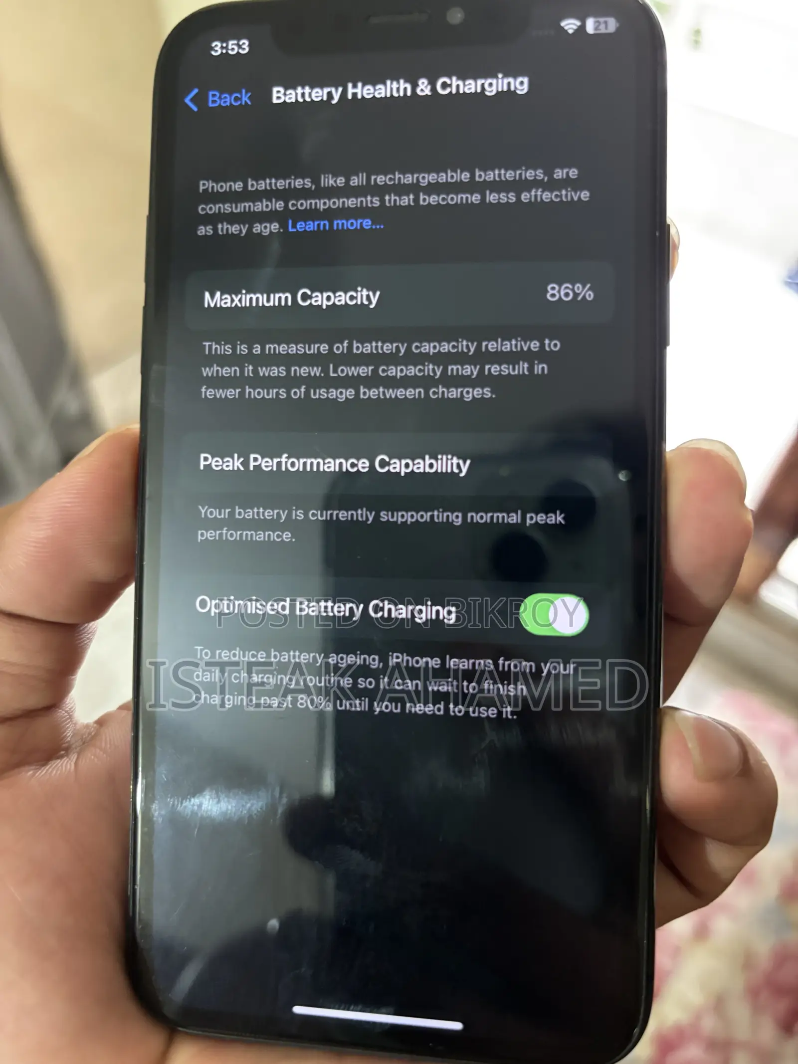 Apple iPhone X 256 GB Black