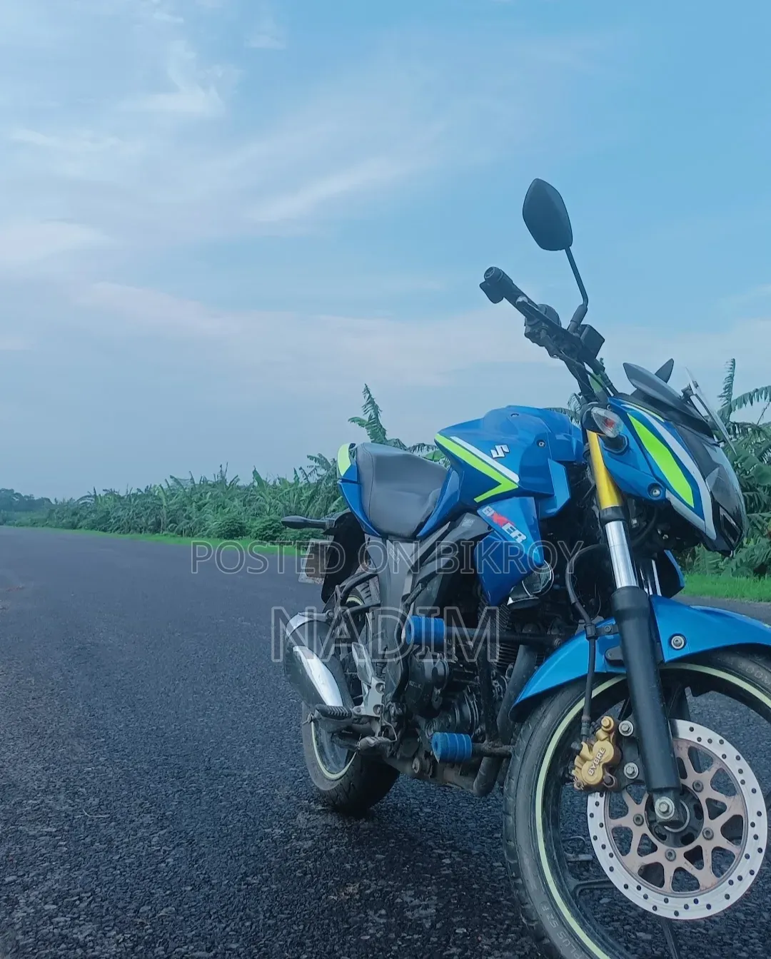 Suzuki Gixxer 2020 Blue