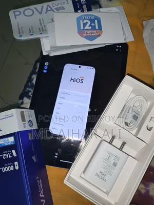 New Tecno Pova Curve 2 256 GB Gray