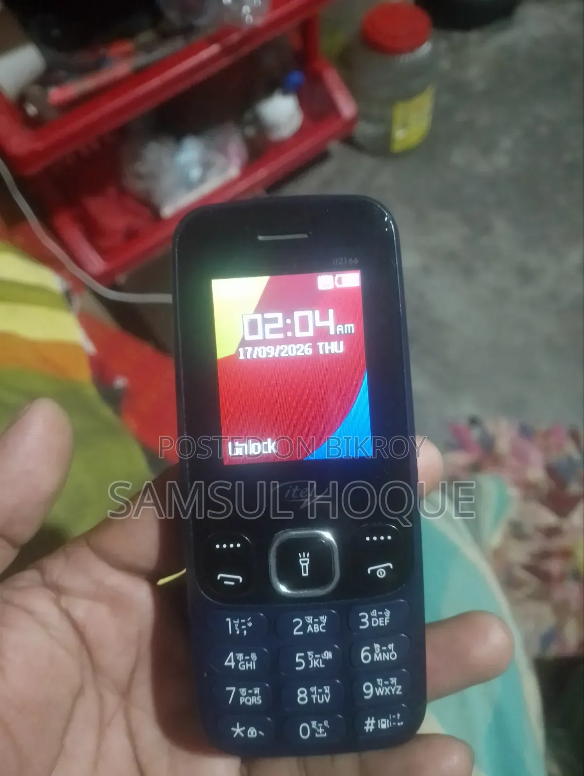 Itel it2166 Blue
