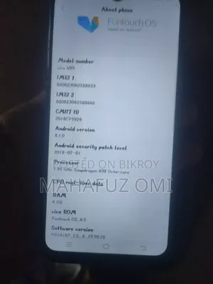 Vivo Y95 128 GB Blue