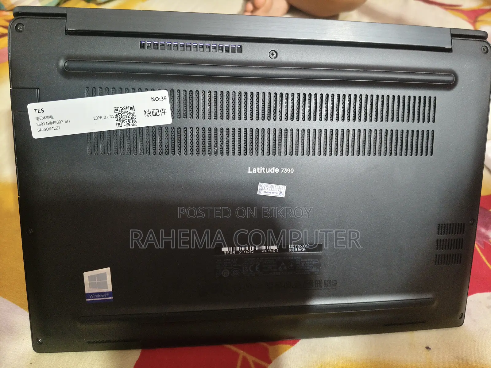 Laptop Dell Latitude 7390 8GB Intel Core i5 SSD 256GB