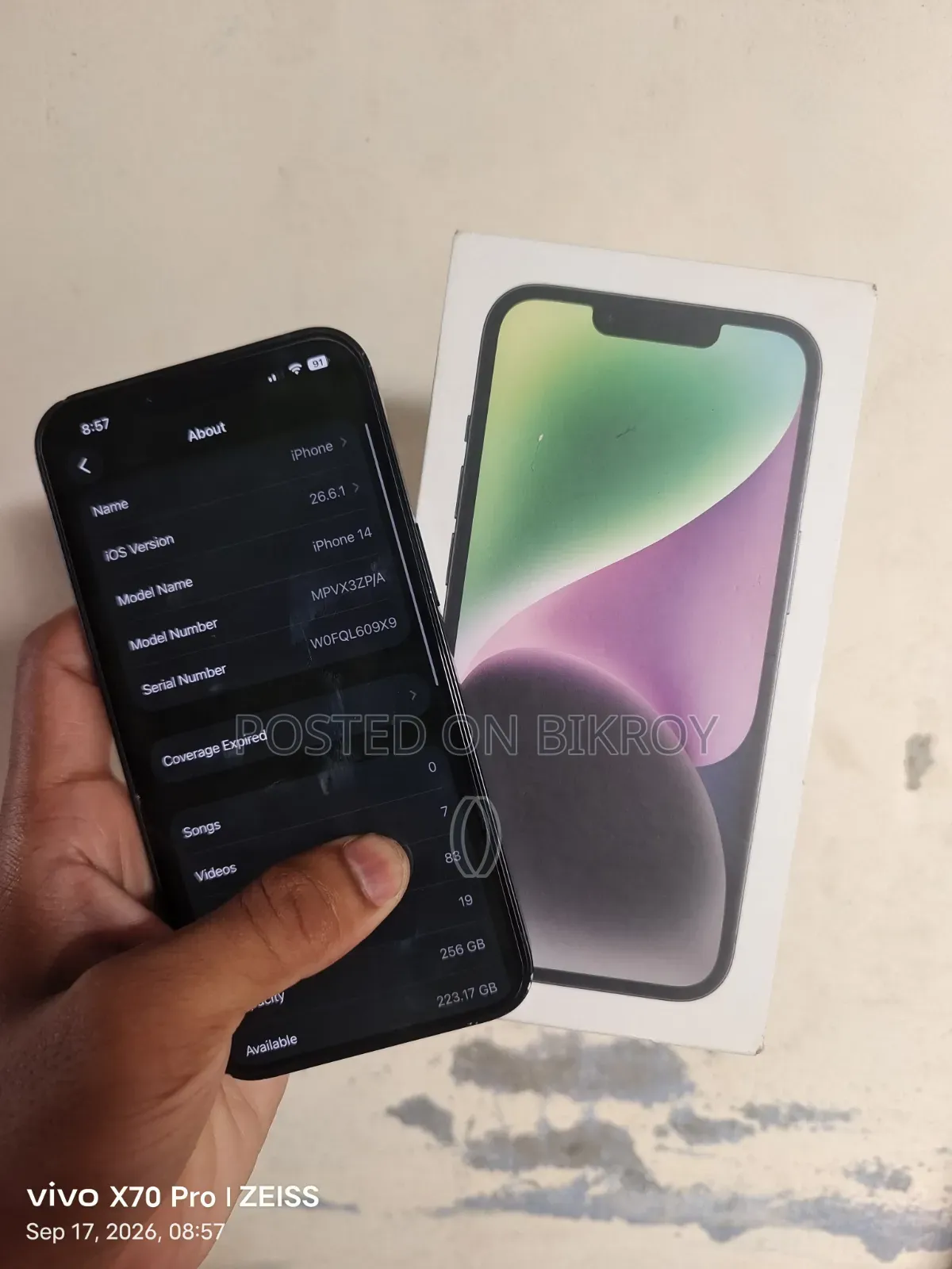 Apple iPhone 14 256 GB Blue