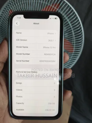 অ্যাপল আইফোন ১২ প্রো ২৫৬ জিবি গ্রে