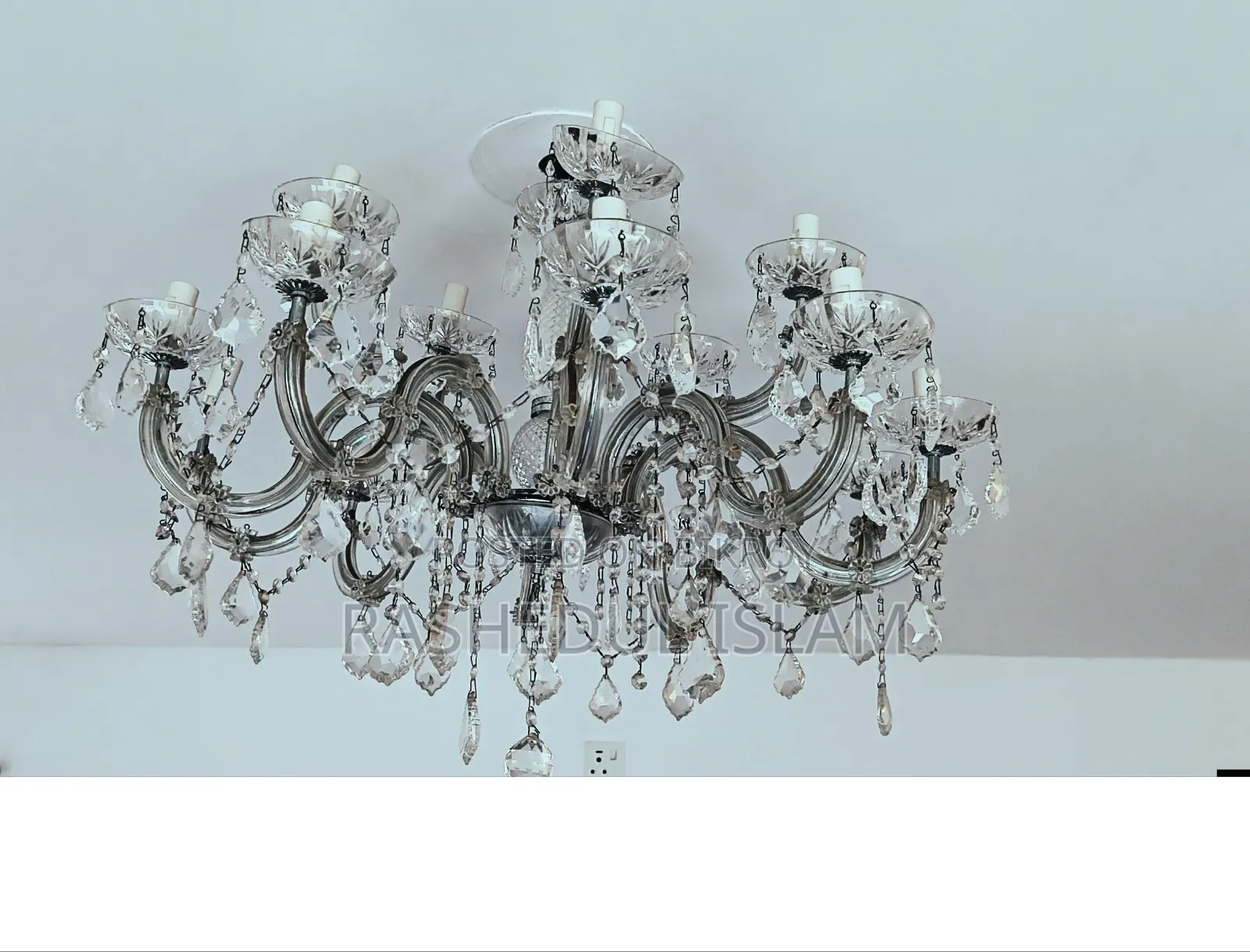 Classic Crystal Candle Chandelier