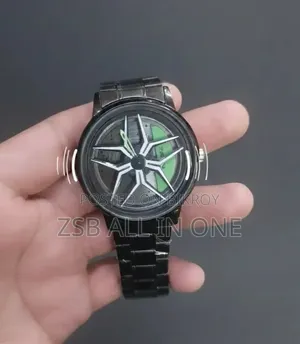 Men's Car Wheel Watch(ভিতরে চাকা ঘুরবে)