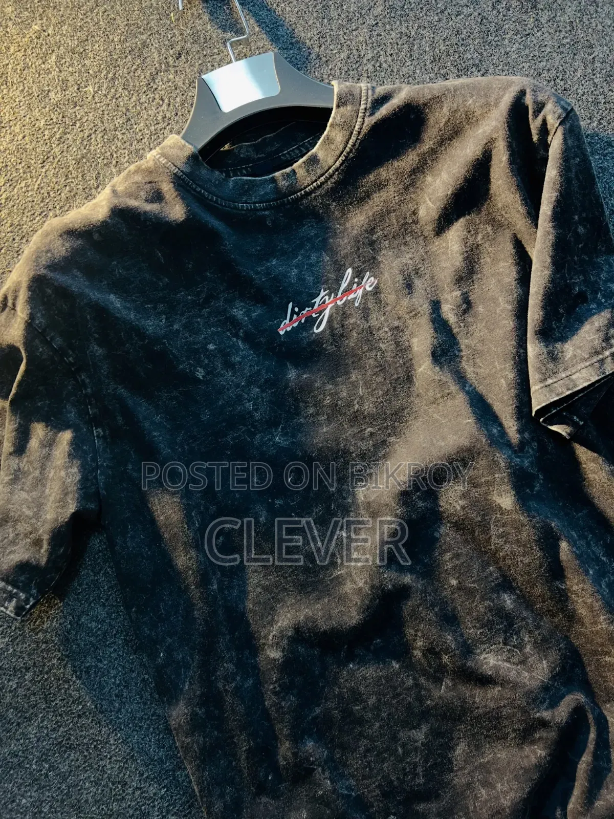 Drop Shoulder | Acid Wash Drop Shoulder