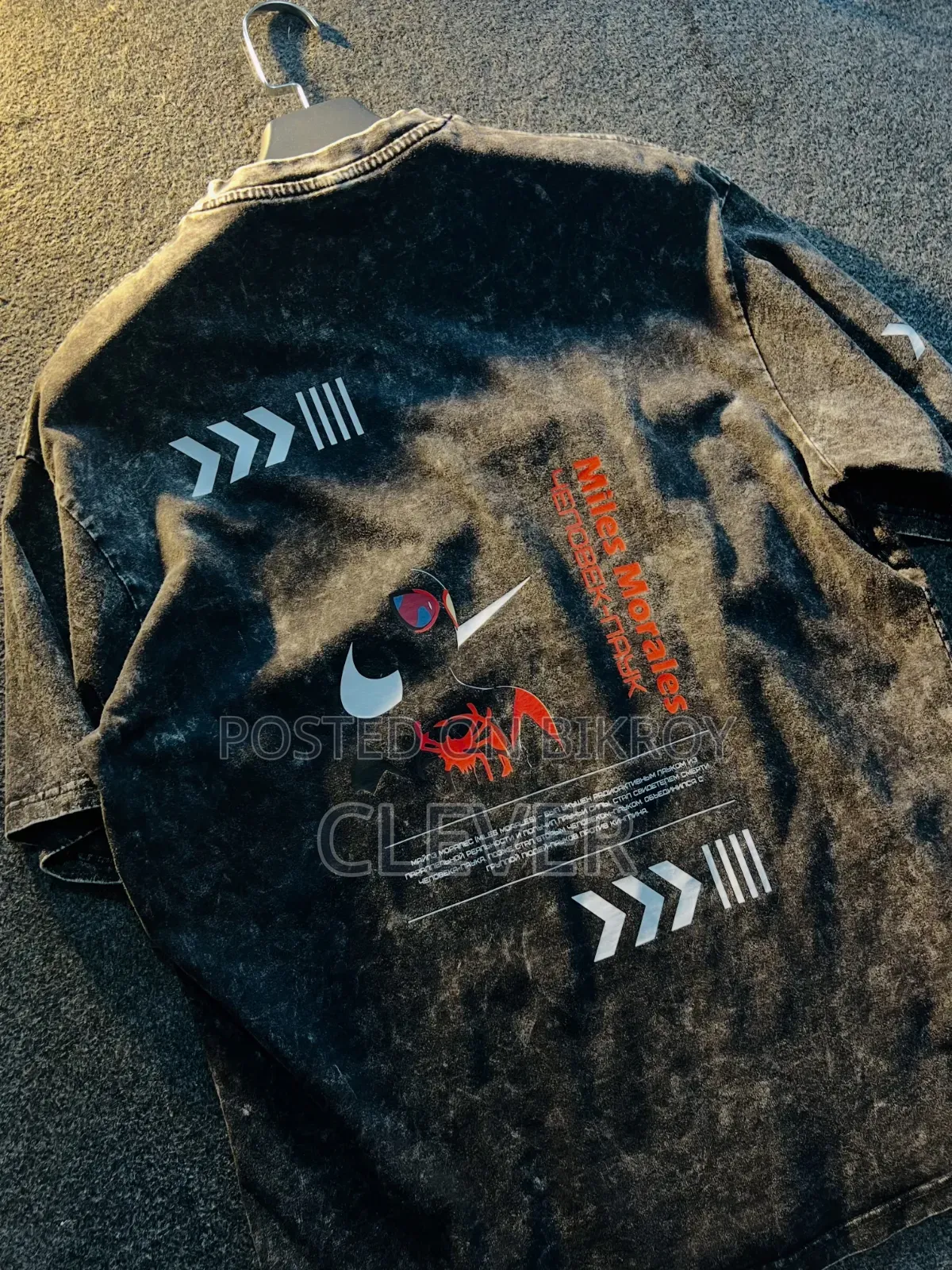Drop Shoulder | Acid Wash Drop Shoulder