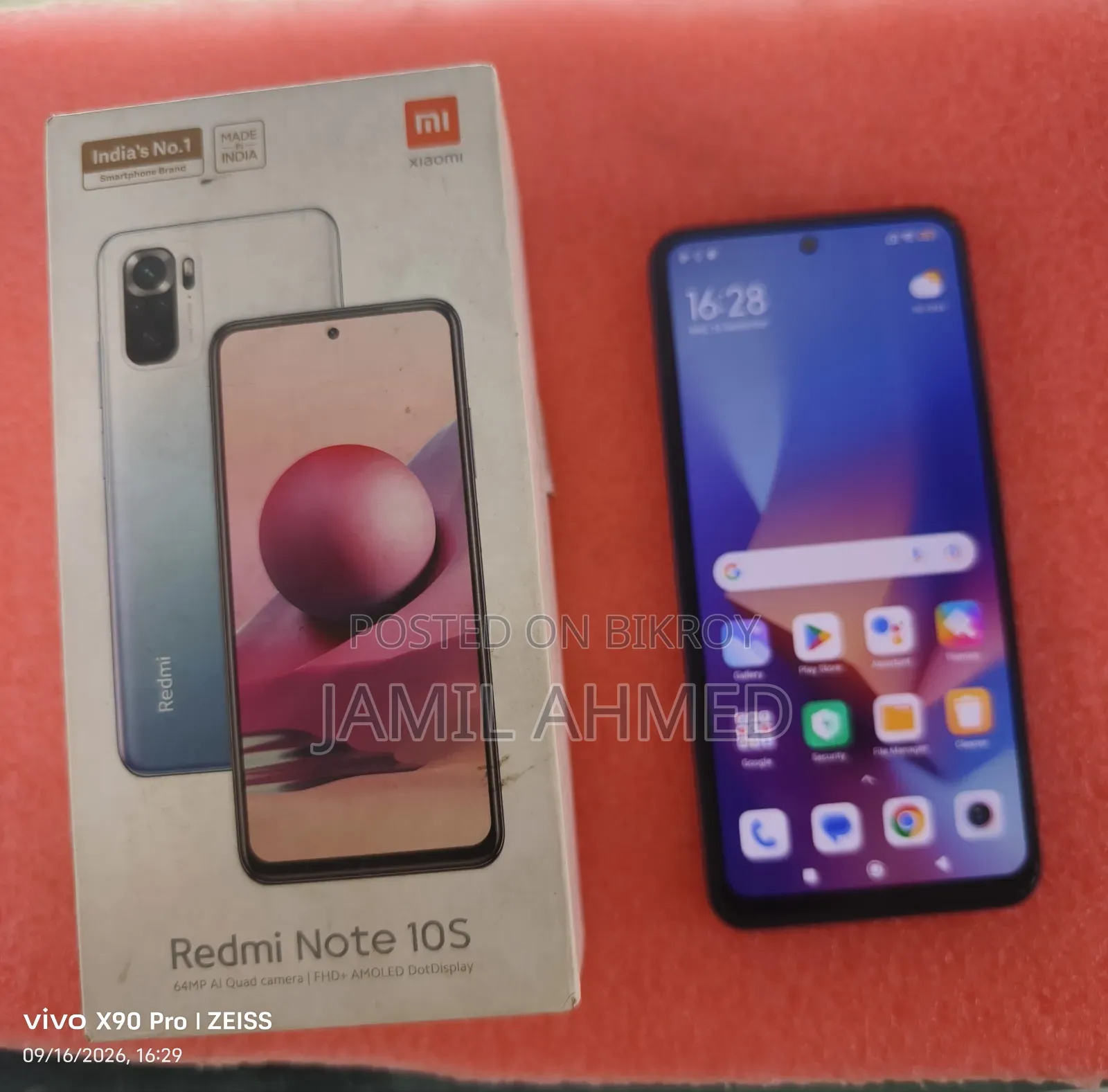 Xiaomi Redmi Note 10S 128 GB Blue