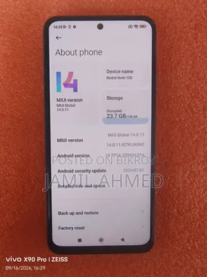 Xiaomi Redmi Note 10S 128 GB Blue