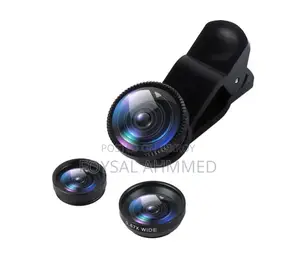 3 in 1 Clip Camera Lens Kit 180° Fish Eye