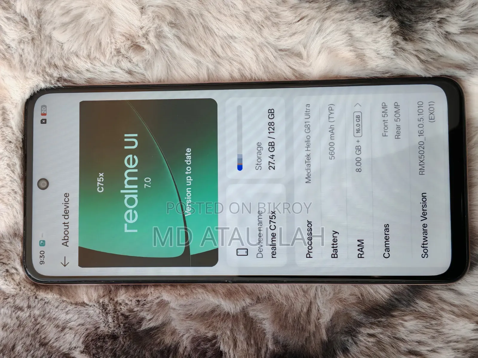 Realme C75x 128 GB Pink