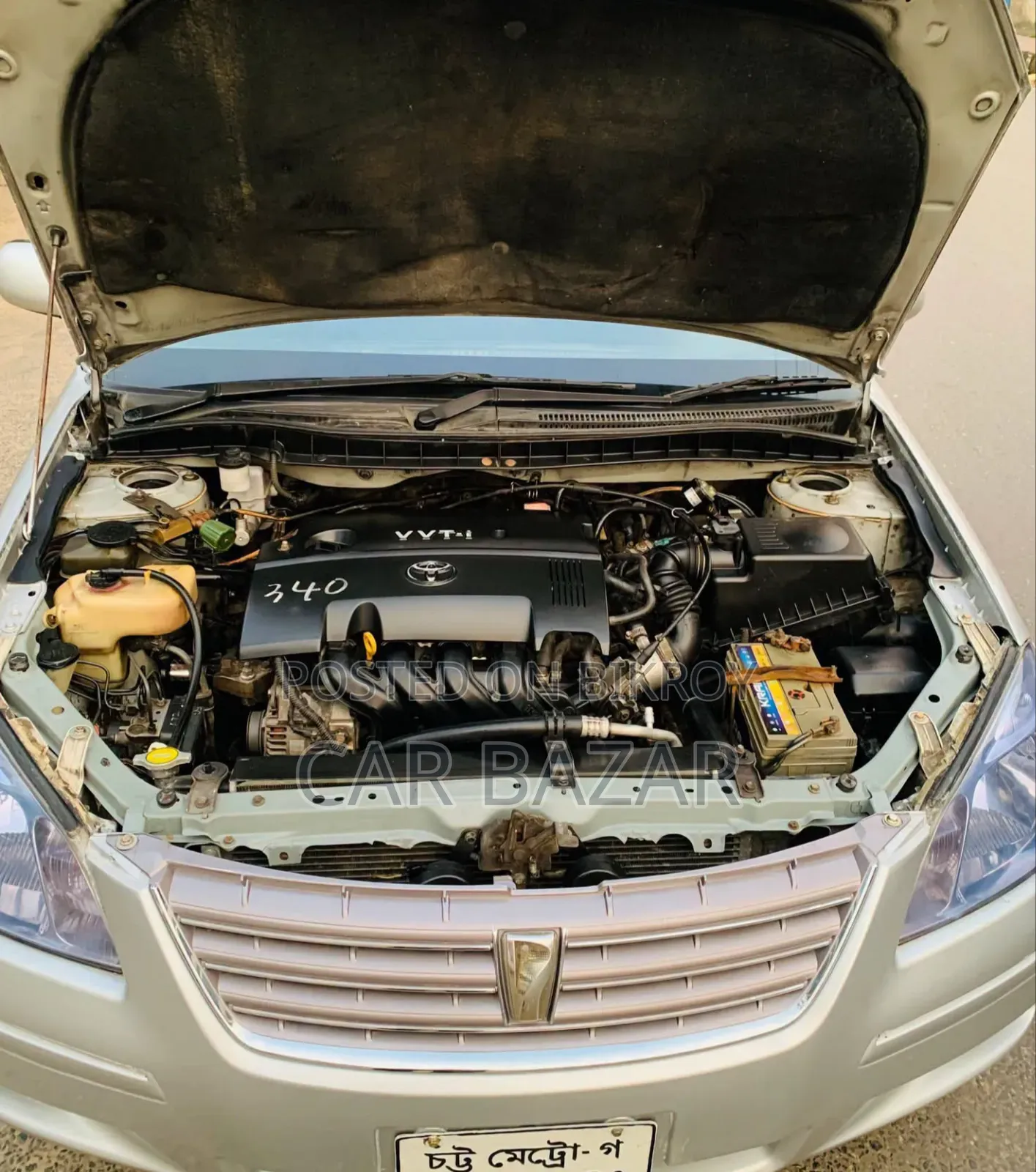 Toyota Premio 1.5 Front Wheel Drive 2004 Silver