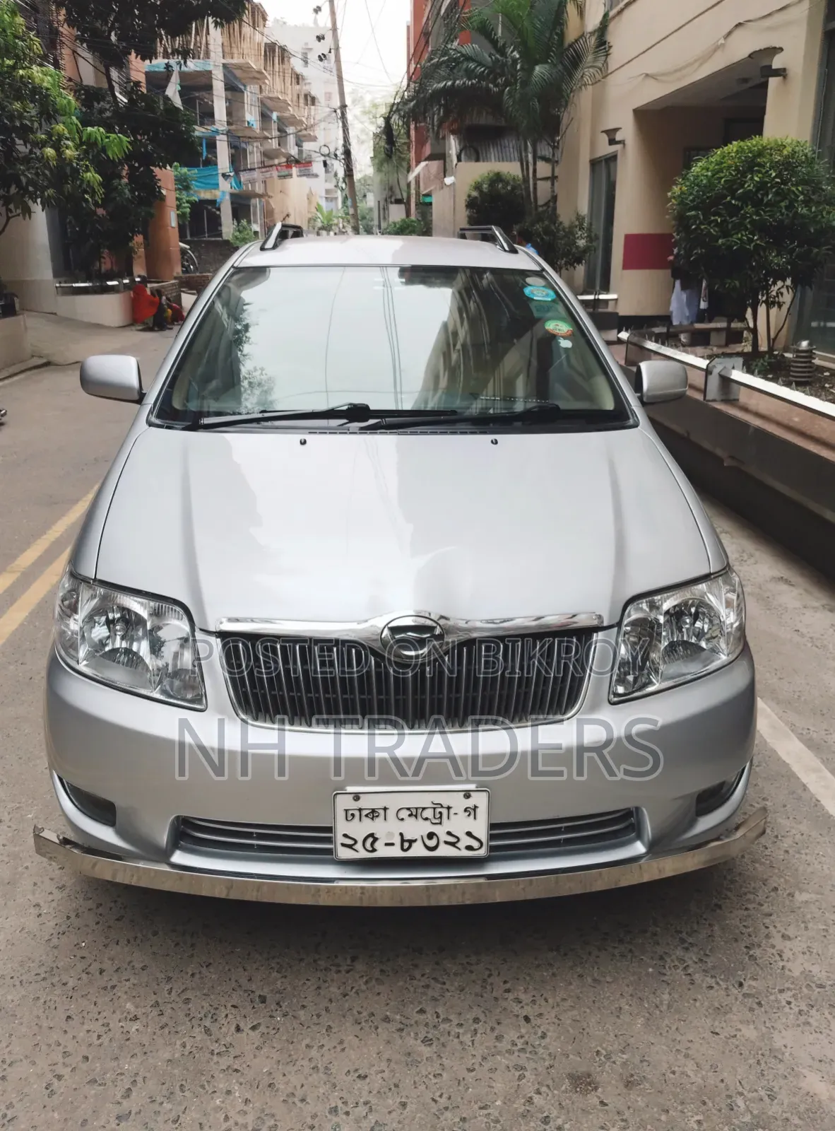 Toyota Corolla Fielder 2004 Silver