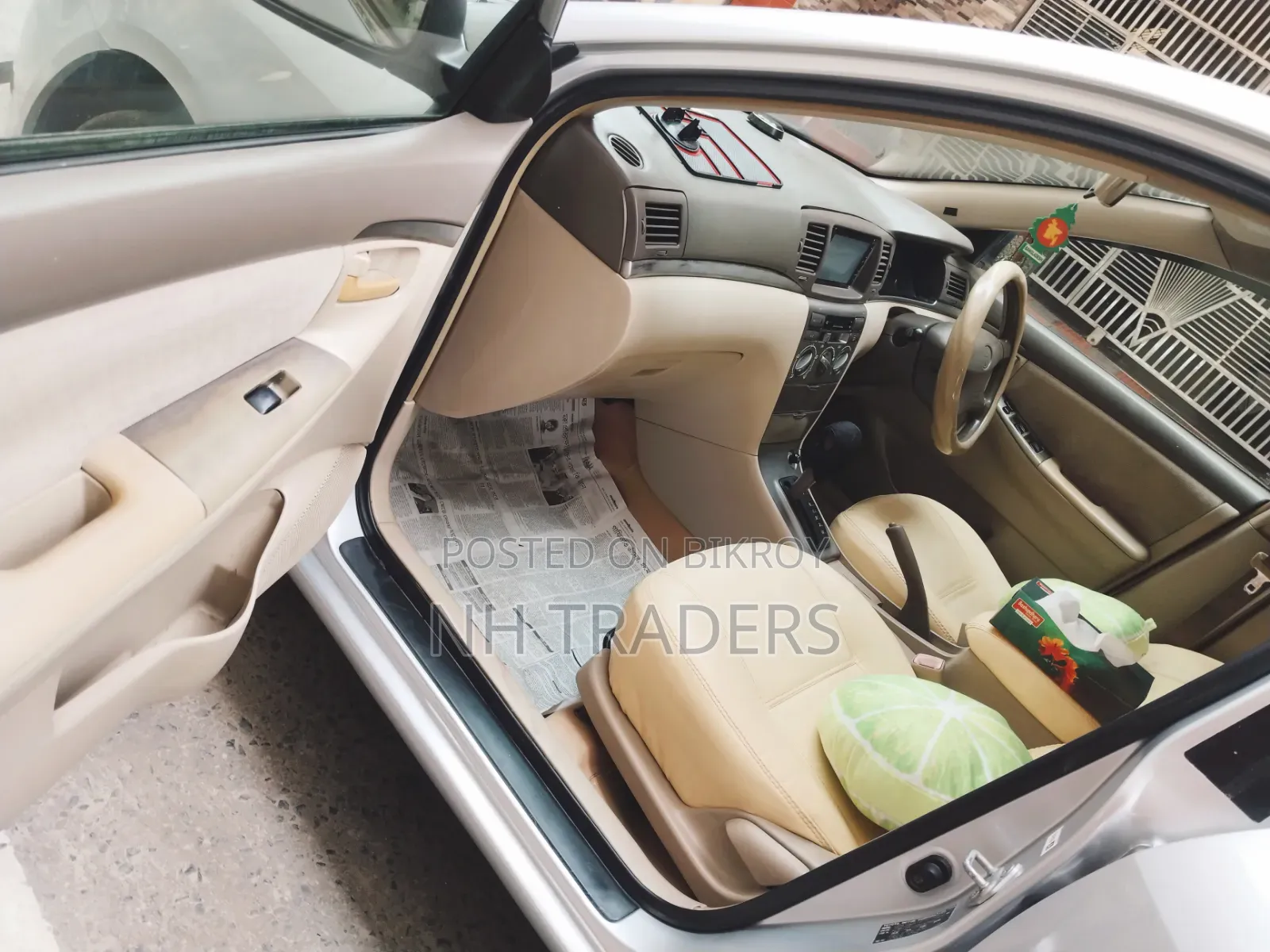 Toyota Corolla Fielder 2004 Silver