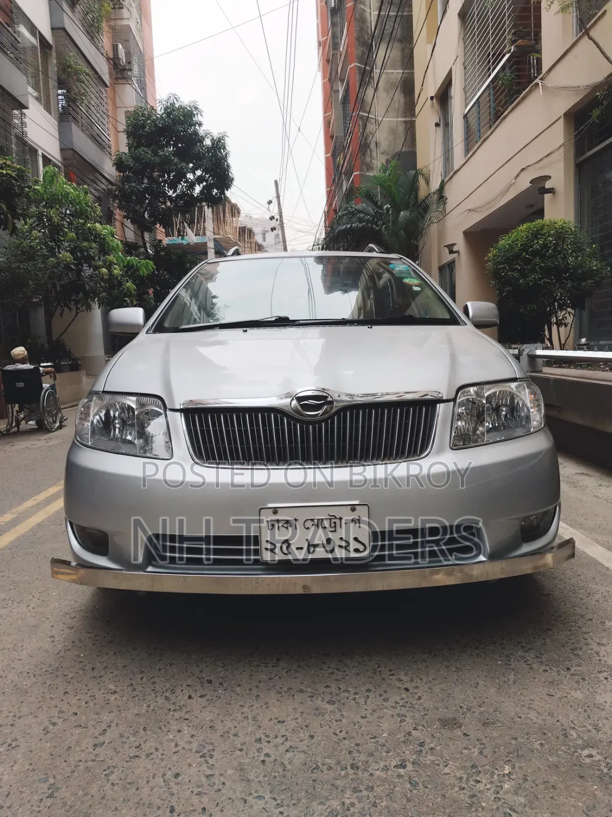 Toyota Corolla Fielder 2004 Silver