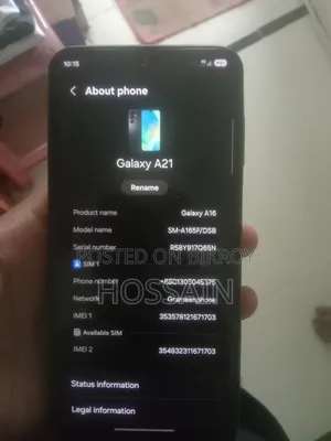 স্যামসাং গ্যালাক্সি এ১৬ ৫জি ১২৮ জিবি ব্ল্যাক