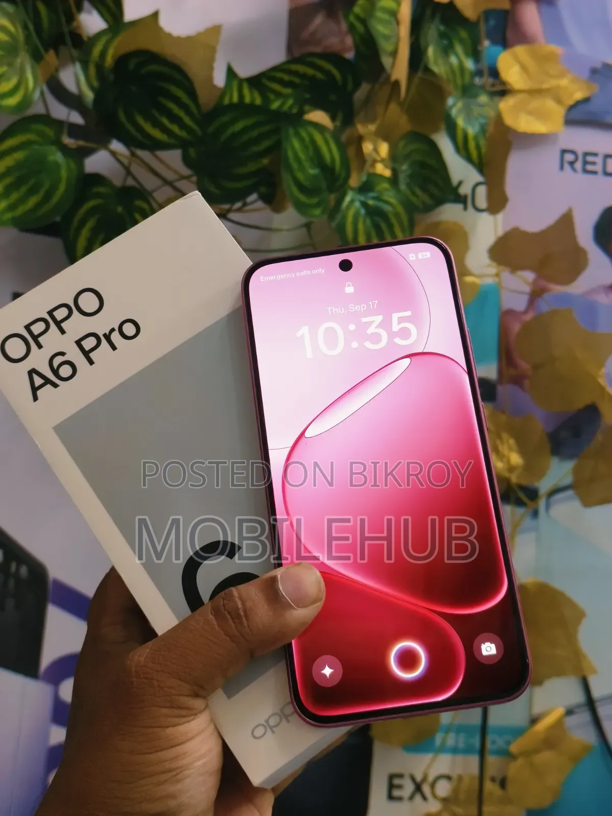 New Oppo A6s Pro 256 GB Red