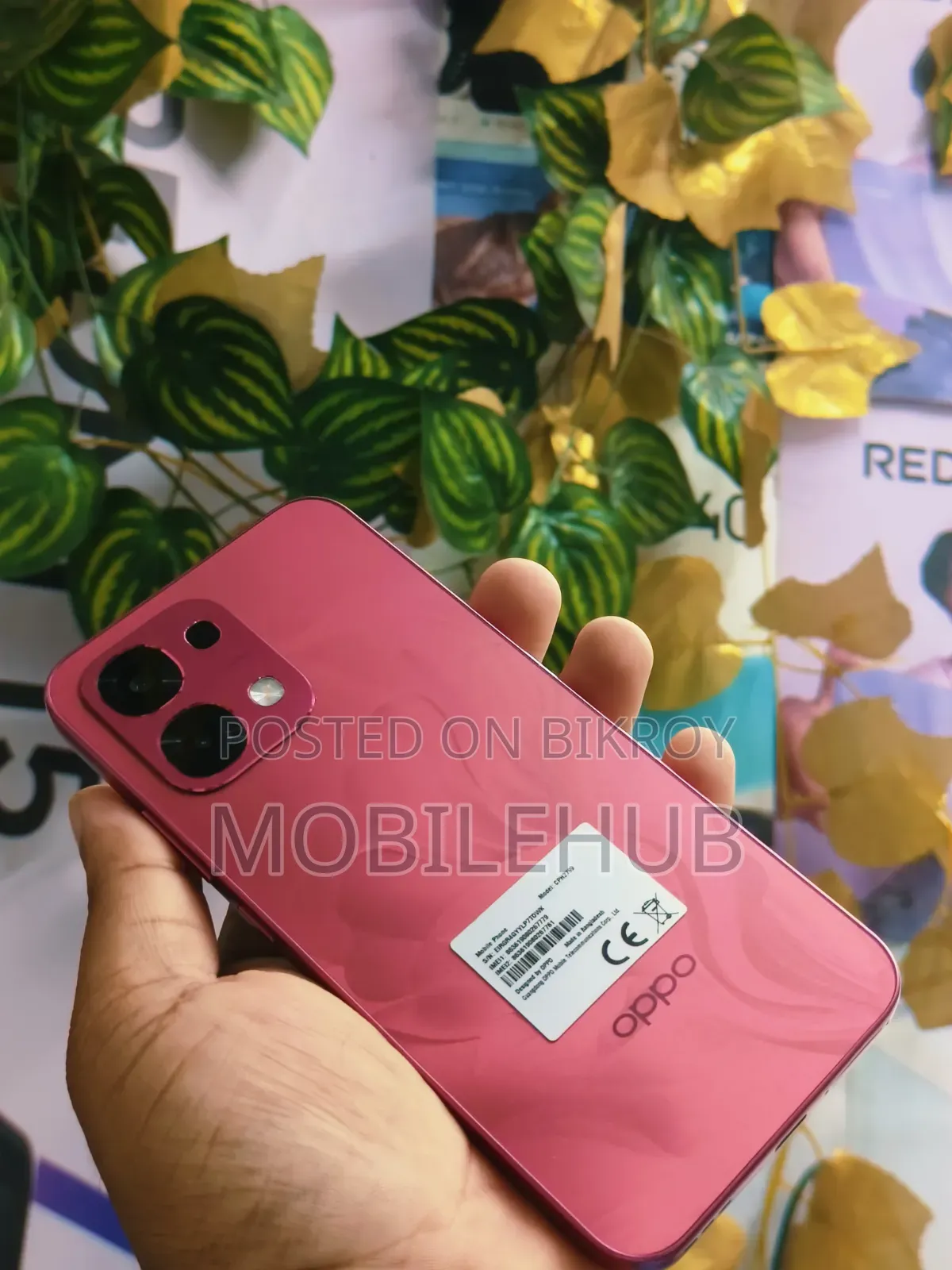 New Oppo A6s Pro 256 GB Red