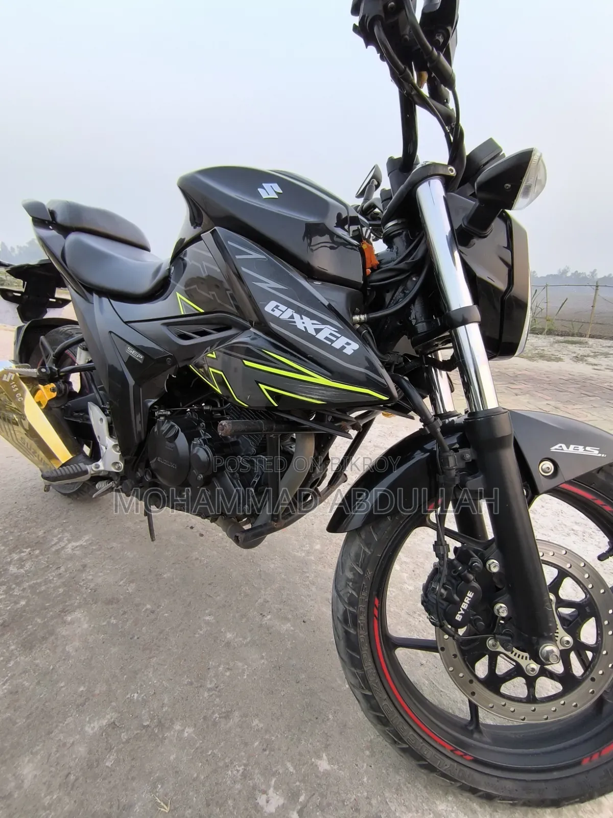 New Suzuki Gixxer SF 2022 Black