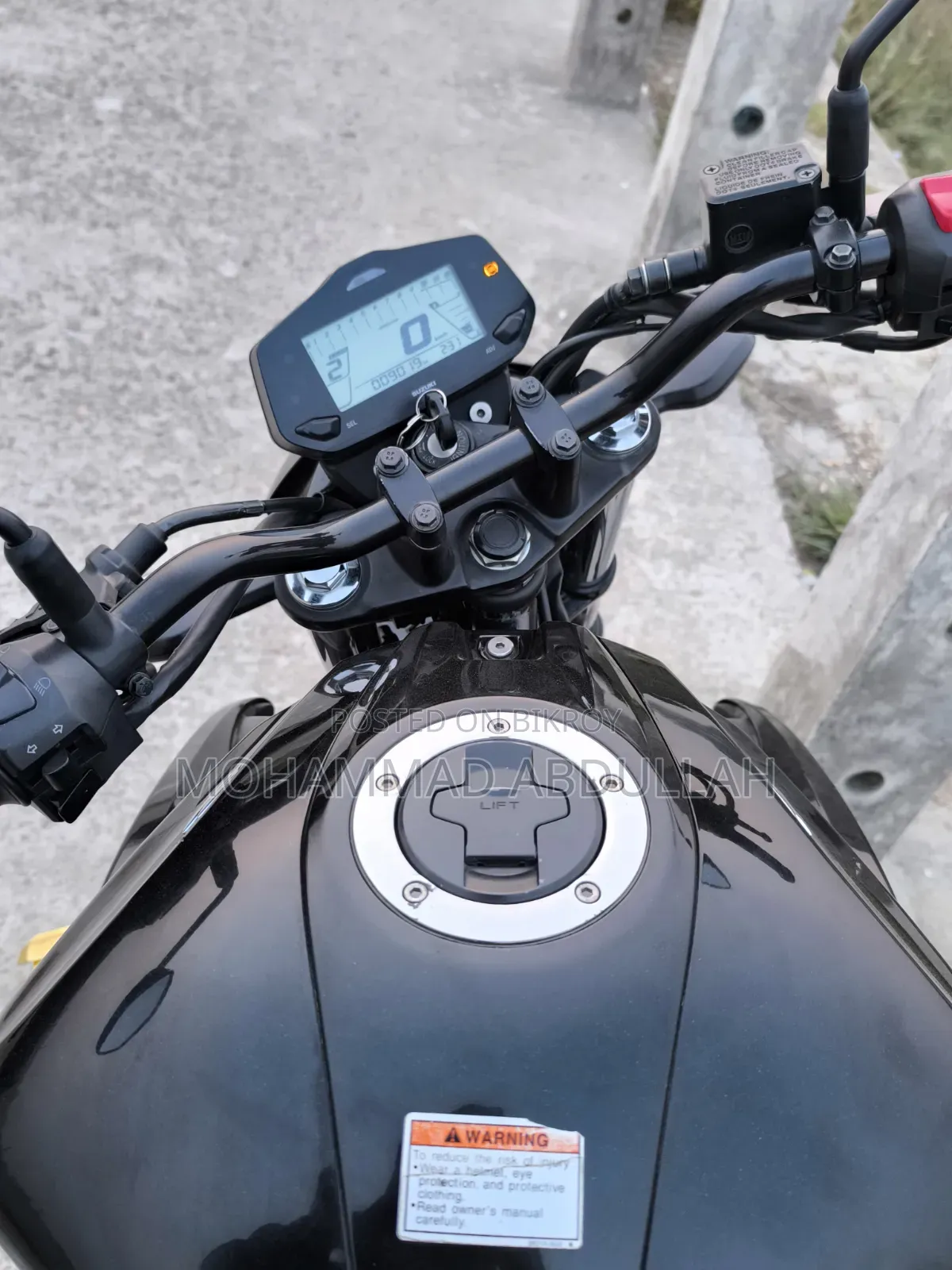 New Suzuki Gixxer SF 2022 Black