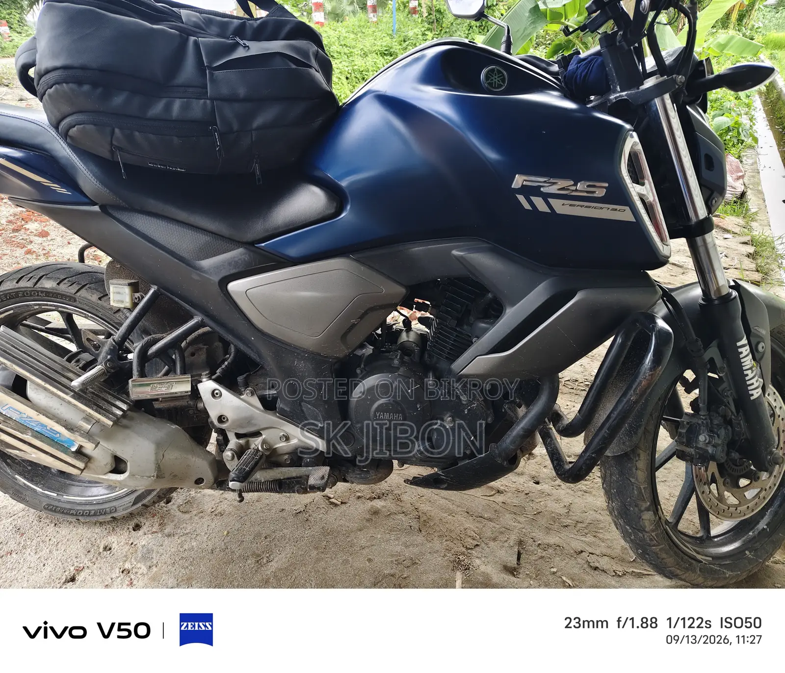 Yamaha FZS V3 2020 Blue