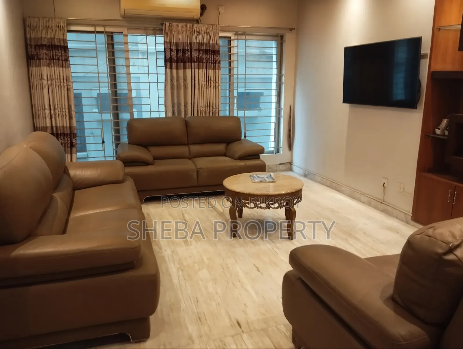 Furnished 3-Bedroom Apartment in Gulshan for Rent