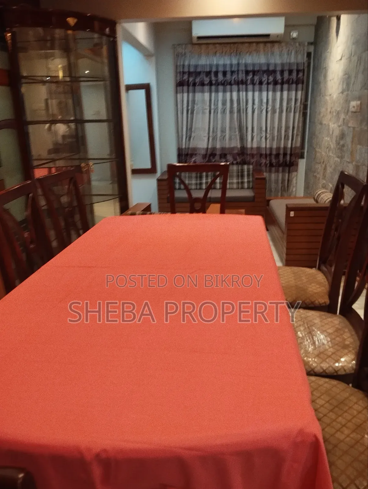 Furnished 3-Bedroom Apartment in Gulshan for Rent