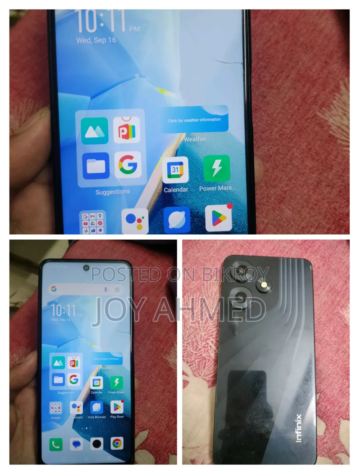 Infinix Hot 40i 128 GB Blue
