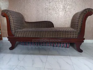 A Used Oak Wooden Divan