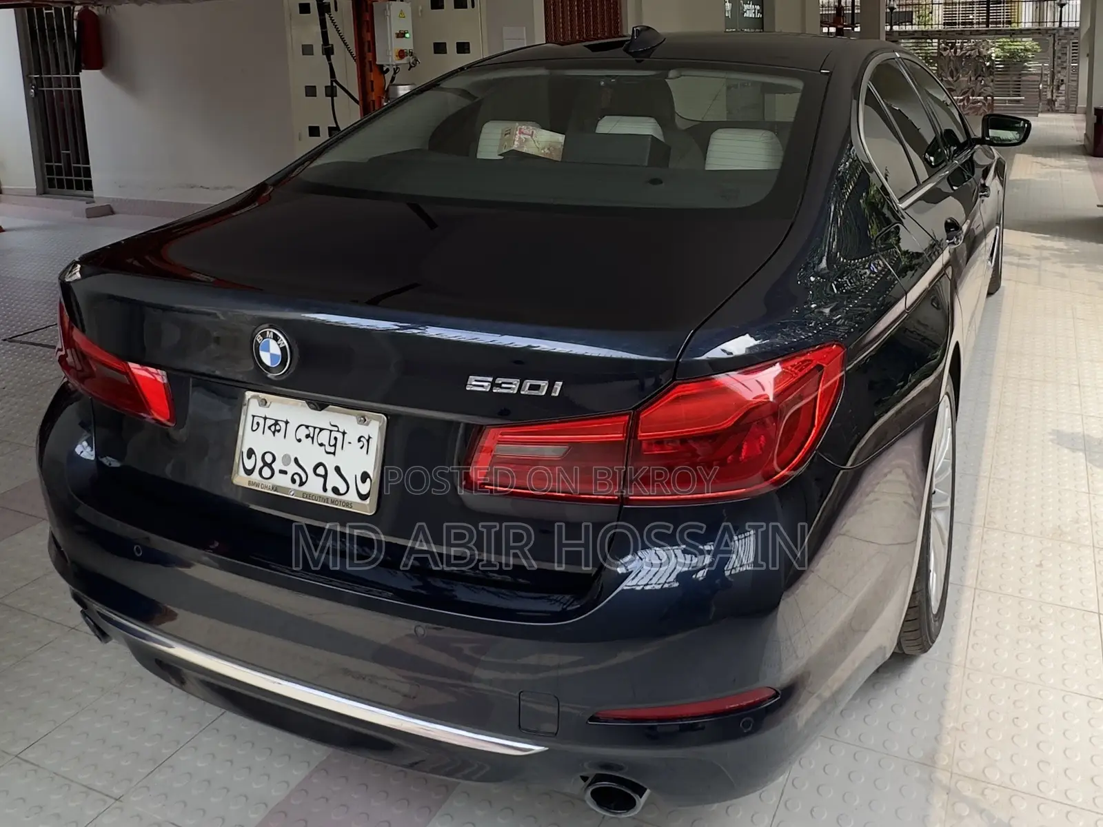 BMW 530i 2017 ব্লু