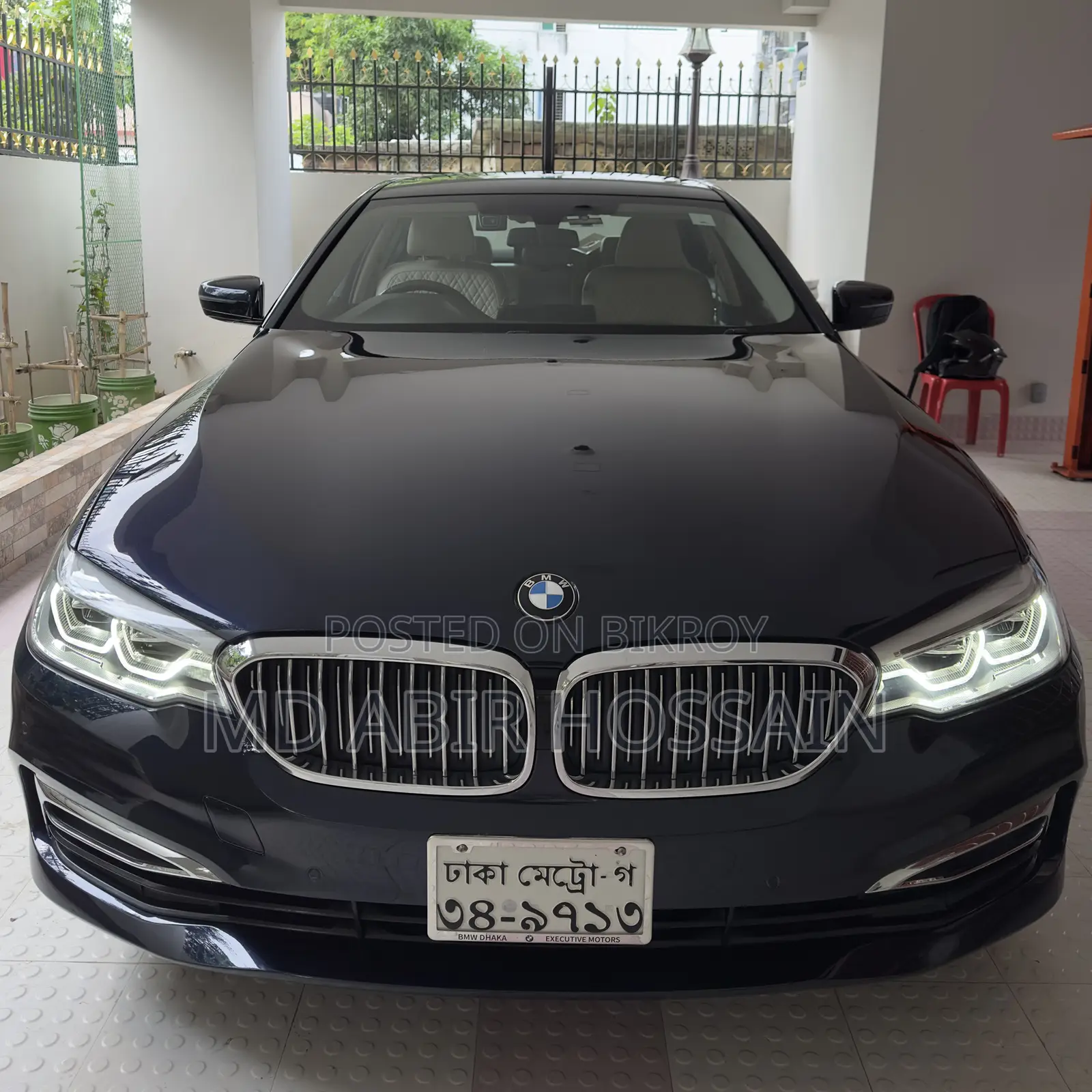 BMW 530i 2017 ব্লু