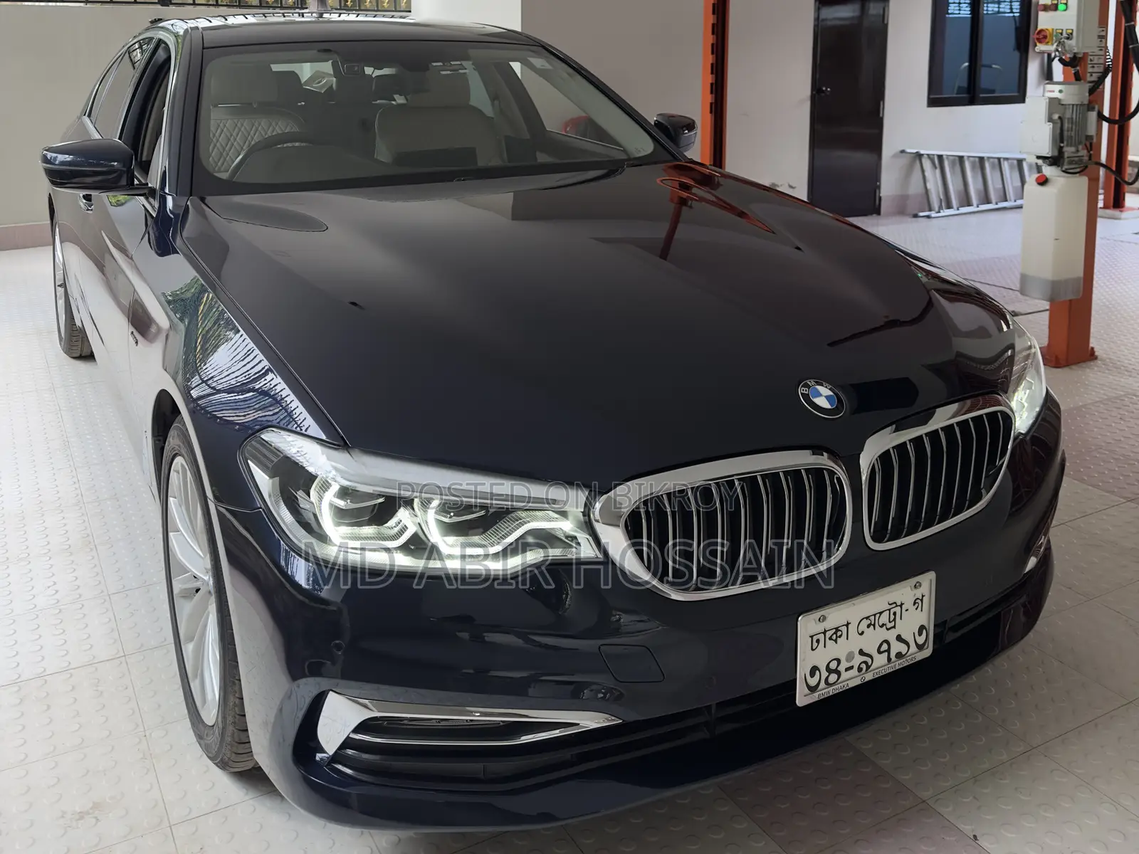 BMW 530i 2017 ব্লু