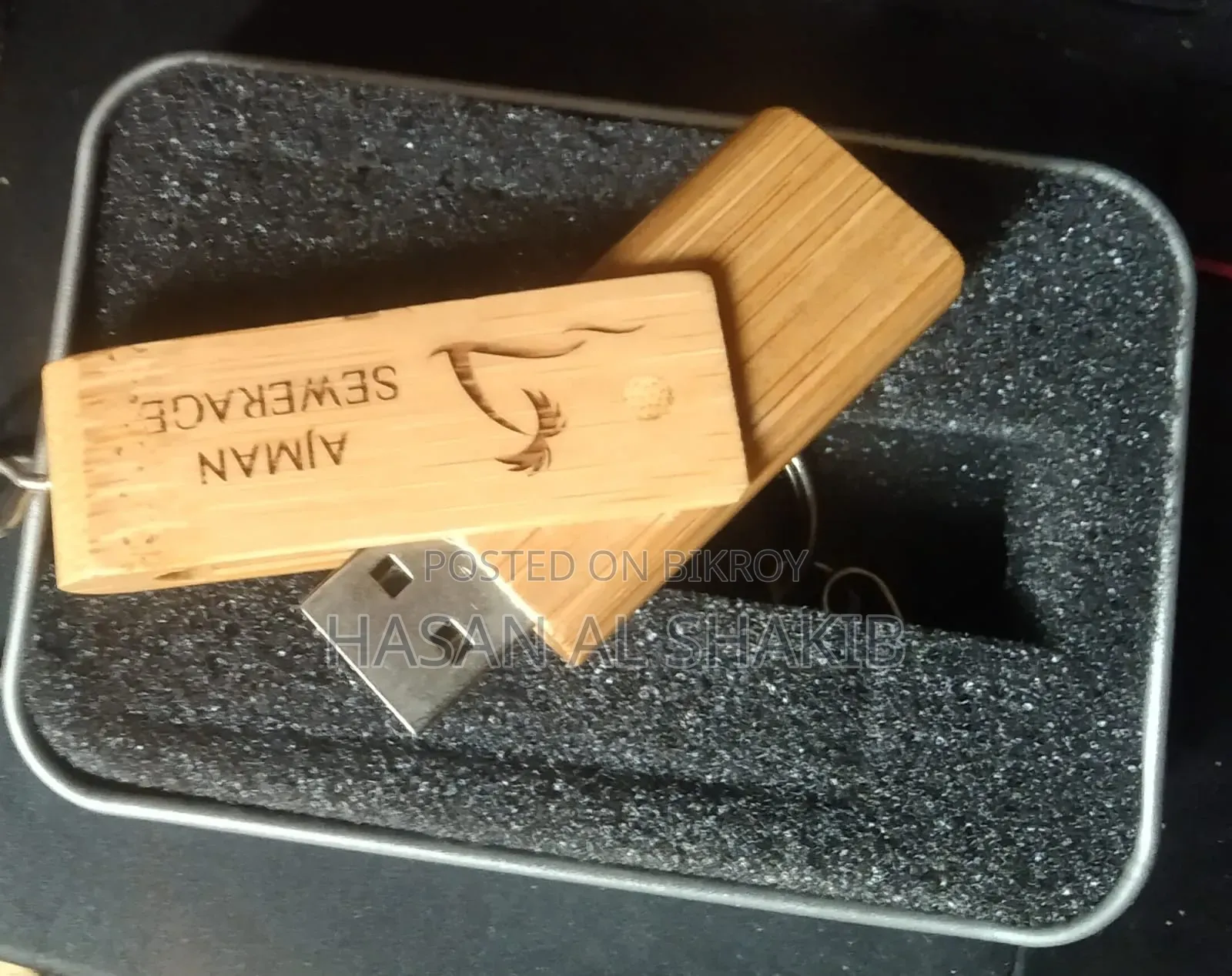 64GB Unique Wooden Design Pendrive