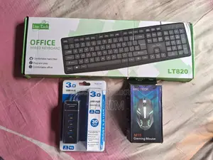 Keyboard, Gaming Mouse & USB Hub Used for Only 5 Days (Like New)