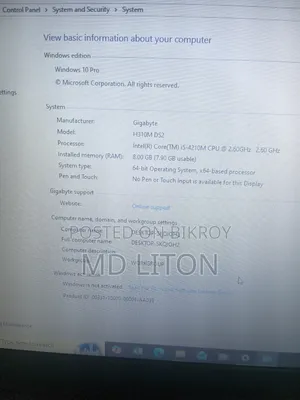 Laptop Lenovo 8GB Intel Core i5 SSD 32GB