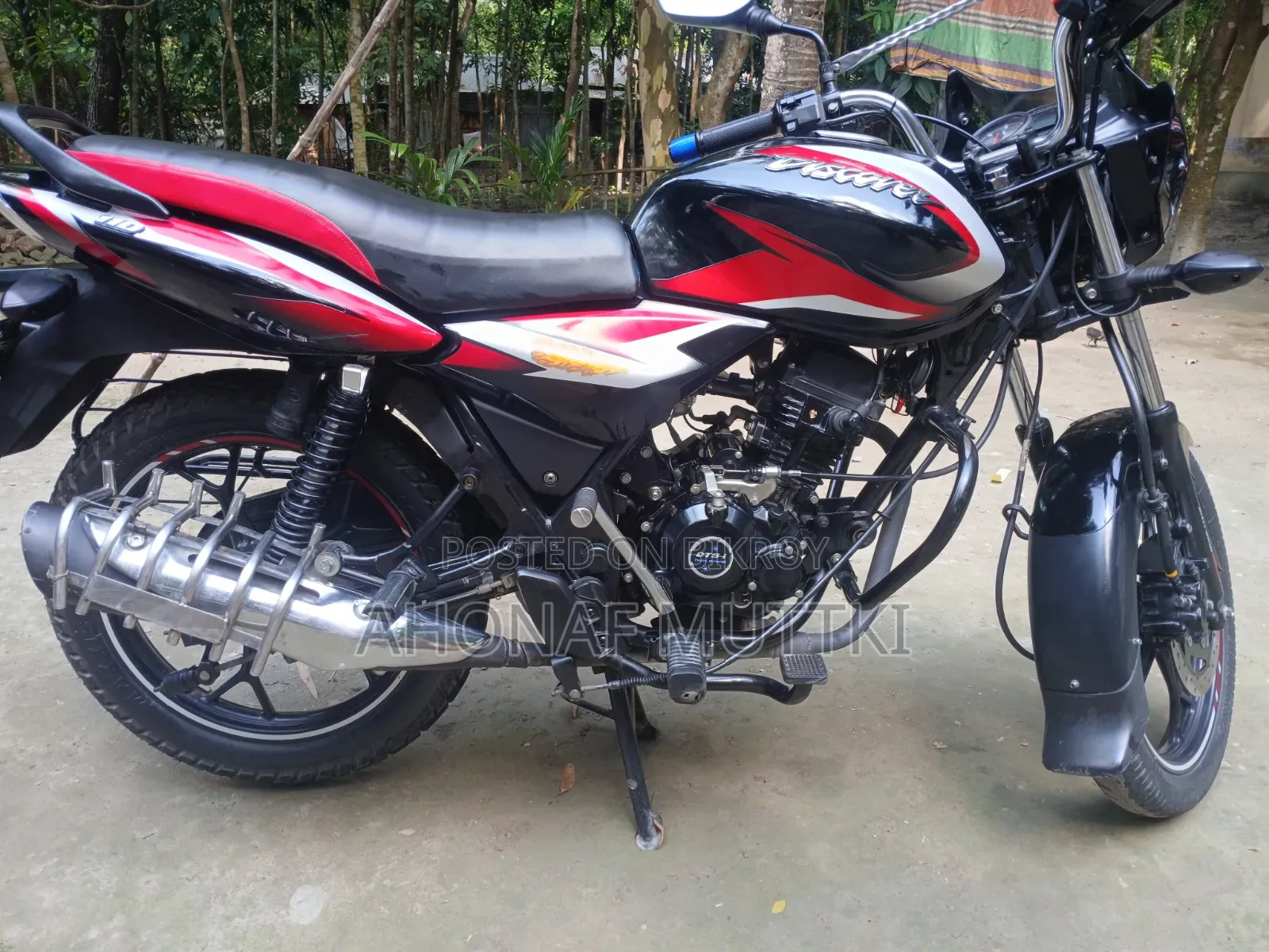 New Bajaj Discover 110 2021 Black