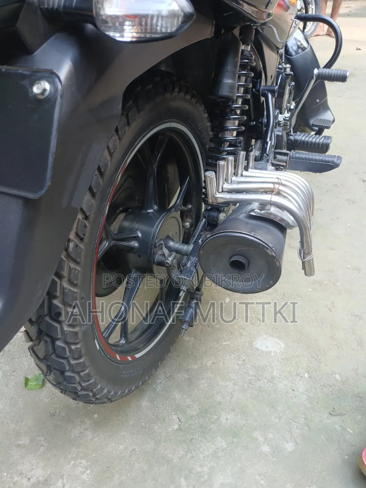 New Bajaj Discover 110 2021 Black