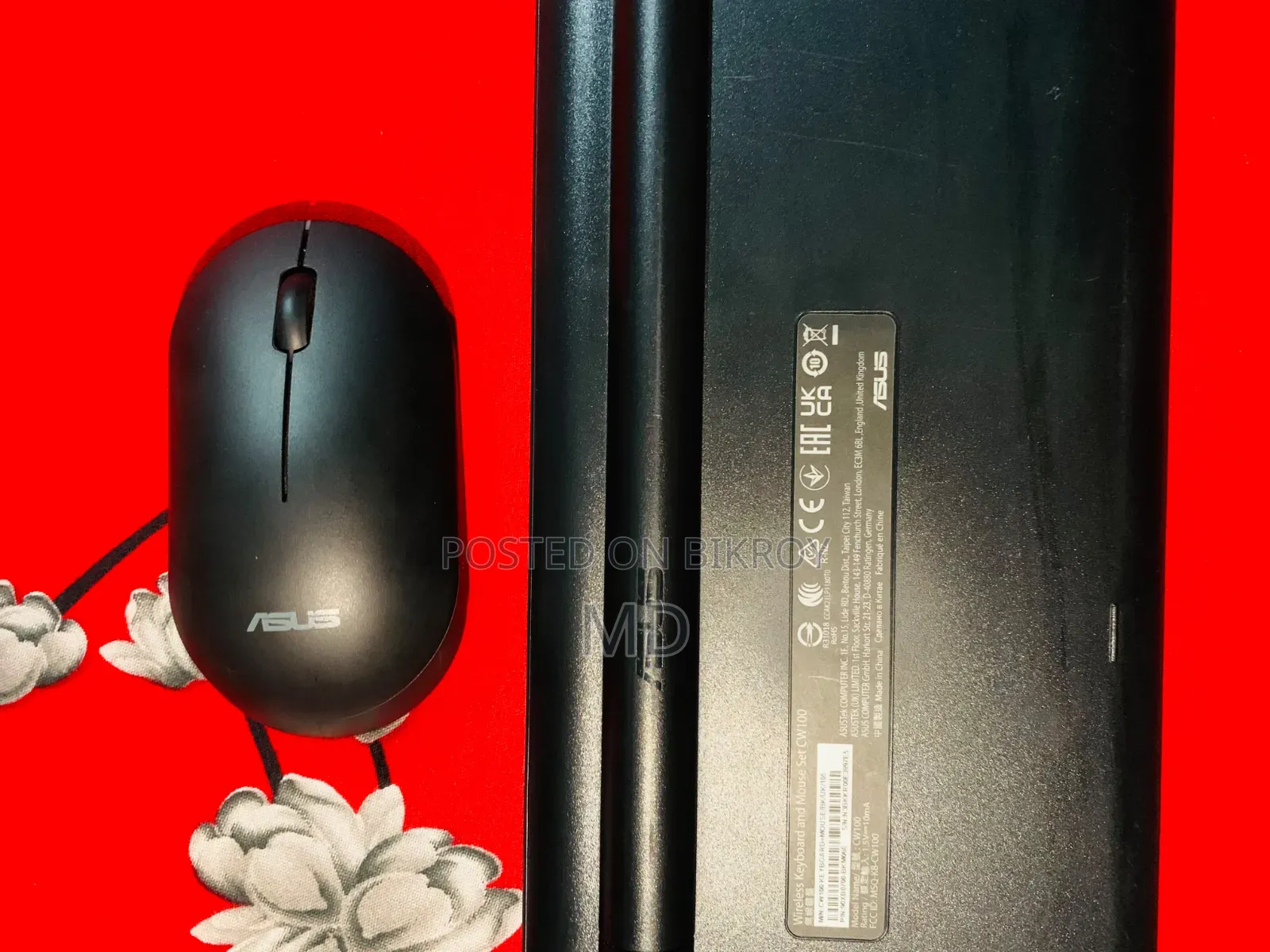 ASUS Keyboard Mouse Combo – Good Condition , Model Name CW100