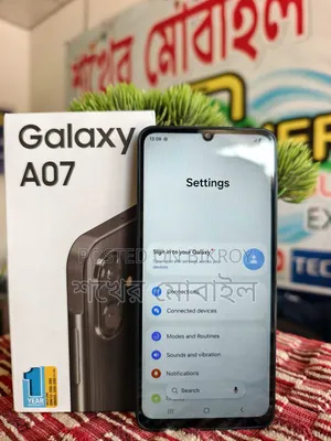 Samsung Galaxy A07 128 GB Black