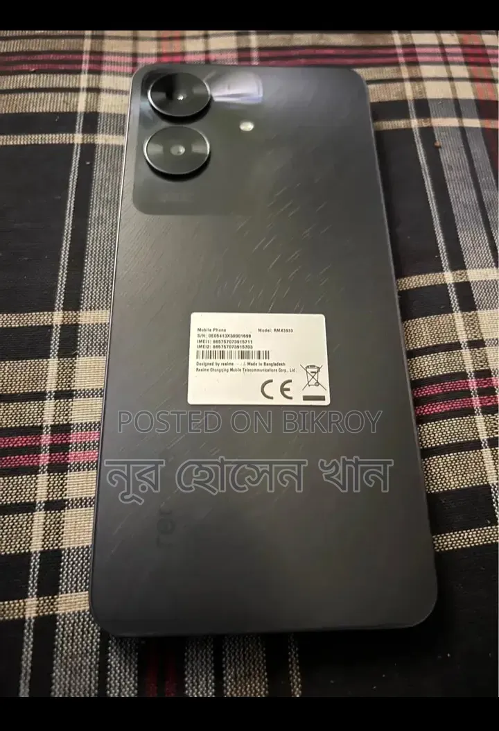 Realme Note 60x 64 GB Black